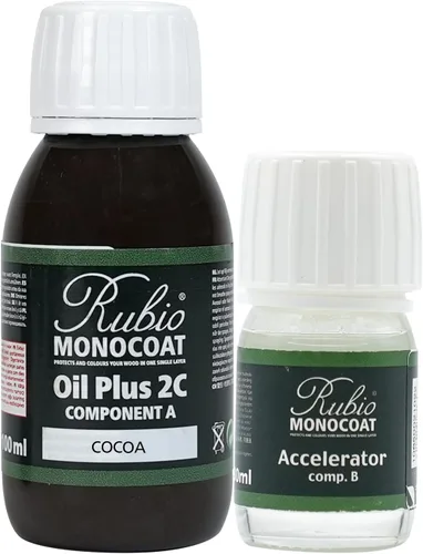Miniatura 58 de Rubio Monocoat Tinte y acabado para madera de 650 pies cuadrados - Niebla Oil Plus 2C Aceite de linaza de secado rápido, ecológico