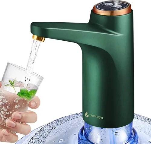 Miniatura 8 de Dispensador de agua potable portátil recargable eléctrico para botella de 5 galones, bomba de agua cuantitativa de 20.3 fl oz, bomba de botella