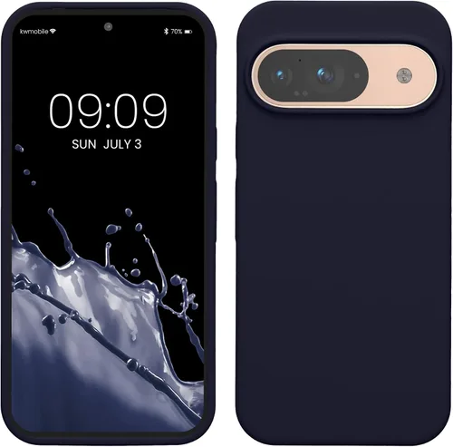 Miniatura 19 de kwmobile Funda Compatible con Google Pixel 6 Pro - Funda de Teléfono de Silicona TPU con Acabado Suave - Azul Caribe