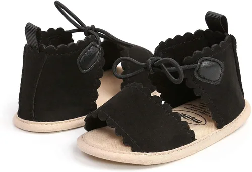 Miniatura 59 de Sandalias de verano para bebés, niñas y niños, unisex, antideslizantes, suela suave, transpirable, para primeros pasos, zapatos de playa al aire