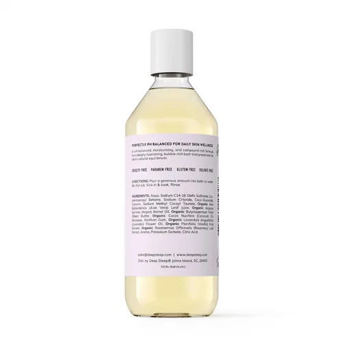 Miniatura 2 de Deep Steep Baño de burbujas, 10 oz (lavanda vainilla)