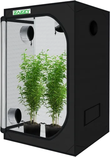 Miniatura 20 de zazzy Carpa de Cultivo 18"x30"x36" Hidropónica de Servicio Pesado Cuarto Oscuro Reflectante Mylar Carpas de Cultivo con Ventana y Bandeja de Piso