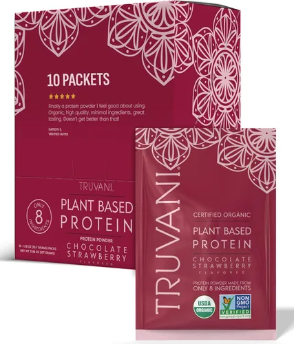 Miniatura 13 de TRUVANI – Polvo de proteína a base de plantas – Proteína orgánica certificada USDA en polvo, vegano, sin OMG, sin gluten