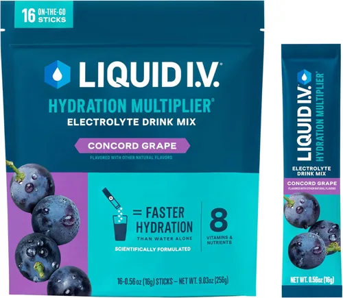 Miniatura 21 de Liquid I.V.® Hydration Multiplier - Popsicle Firecracker Mezcla en polvo de electrolitos para bebida 1 paquete (16 porciones)
