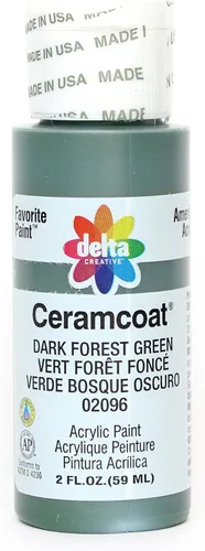 Miniatura 14 de Delta Creative Ceramcoat - Pintura acrílica en varios colores (2 onzas), 2436, carbón