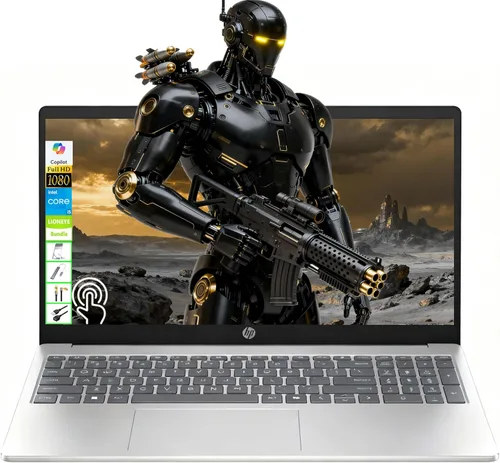 Miniatura 10 de HP Laptop con pantalla táctil de 15 pulgadas Computadora HD de 15.6" 64GB RAM SSD de 2TB y SSD portátil de 128GB CPU Intel 6-Core i3