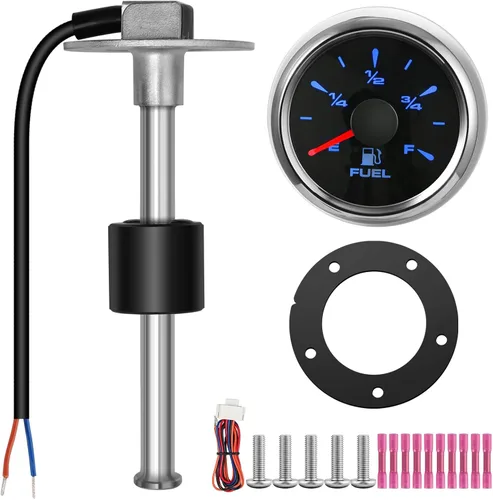 Miniatura 8 de RUPSE Unidad emisora de combustible para barco, tanque de combustible, unidad de envío de combustible y agua, sensor de nivel de combustible