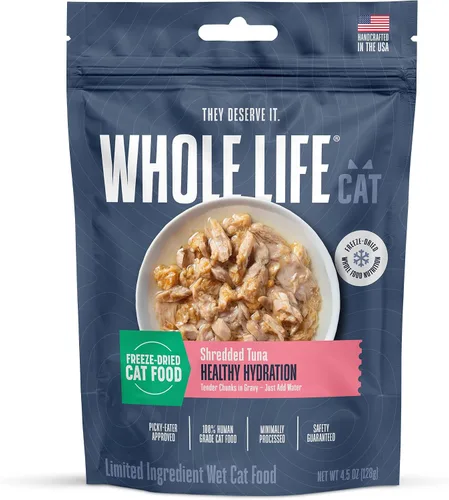 Miniatura 10 de Whole Life Pet Suplementos para Piel y Pelaje Saludables para Gatos para Piel Seca, Alivio de Alergias y Estómago, Apoyo Inmunológico y Digestivo