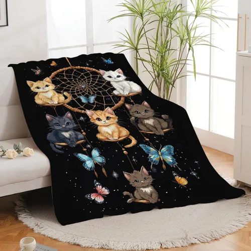 Miniatura 200 de Manta de Foca del Océano, Regalos de Focas para Niños, Niñas, Adultos, Mujeres y Hombres, Suave, Acogedora, Cálida, Felpa Esponjosa, Mullida