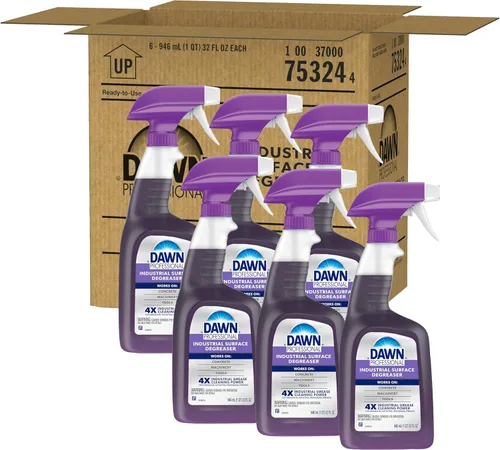 Dawn PRO - Desengrasante industrial de superficie, espray espumoso a granel para limpiar la acumulación de grasa en cocinas comerciales, 32 onzas