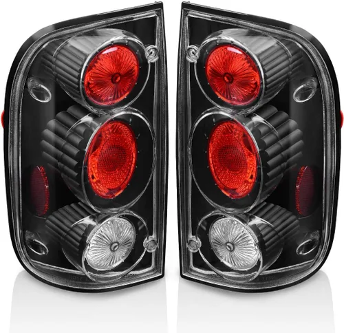 Miniatura 8 de DWVO Conjunto de luz trasera compatible con reemplazo de lámparas traseras Tacoma 01 02 03 04 2001 2002 2003 2004