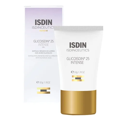 Miniatura 12 de ISDIN Isdinceutics GlicoISDIN 8 Soft (1.76 oz) Crema exfoliante facial con 3.2% de ácido glicólico libre Suaviza la textura de la piel Aumenta