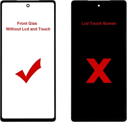 Miniatura 4 de Duotipa - Panel de cristal frontal original de repuesto para Google Pixel 6A-6.1 pulgadas, reemplazo de pantalla de vidrio frontal con kit