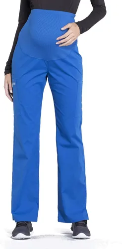 Cherokee Pantalones de maternidad para mujer, ropa de trabajo profesional suave elástico WW220