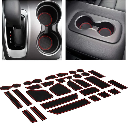 CupHolderHero Compatible con accesorios Honda Passport 2019-2023 – Insertos de portavasos antipolvo antideslizantes personalizados de alta calidad,