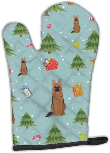 Miniatura 288 de Caroline's Treasures BB2732OVMT Dog House Collection Border Collie - Guante de horno grueso resistente al calor para sartenes calientes y horno