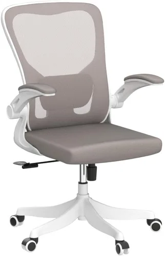 Miniatura 5 de Silla ergonómica de escritorio de oficina, inclinación de 90° a 125°, silla de escritorio para el hogar con ruedas giratorias y silenciosas de 360°
