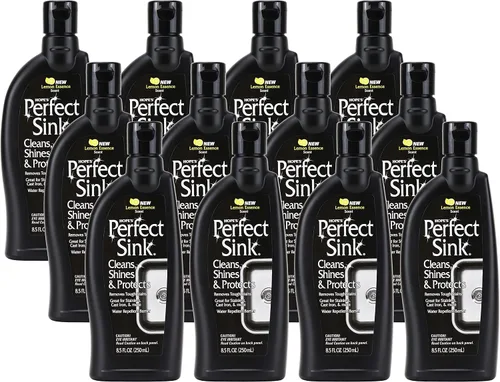 Miniatura 9 de HOPE'S Limpiador y Pulidor Perfecto para Fregaderos, Restaurador, Repelente al Agua, Elimina Manchas, Ideal para Acero Inoxidable Cepillado, Hierro