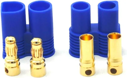 Miniatura 5 de 10 pares EC3 conector 0.138 in oro bala banana enchufe hembra macho RC ESC LIPO batería motor eléctrico avión Quadcopter piezas DIY