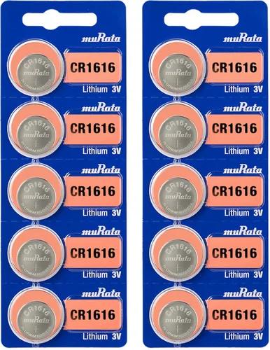 Miniatura 9 de Murata Batería CR1616 3V Litio Moneda Celda - Reemplaza Sony CR1616 (2 Baterías)