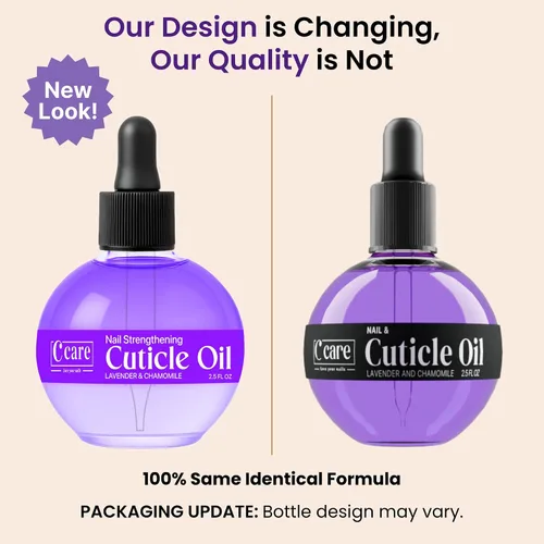 Miniatura 2 de C CARE Aceite de cutícula de lavanda y manzanilla para uñas, repara cutículas durante la noche, hidrata y fortalece las uñas y cutículas, incluye