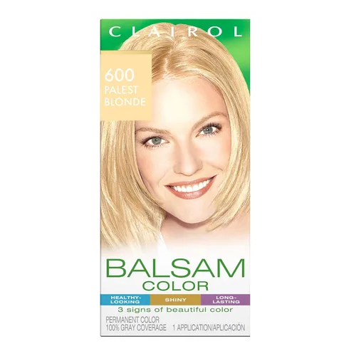 Miniatura 5 de Clairol Balsam - Tinte permanente para el cabello, color negro 618, paquete de 1 unidad 618 negro