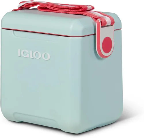 Igloo Tag Along Too Coolers | Enfriador de estilo picnic de carcasa dura aislada | Cofre de hielo rodante Mist