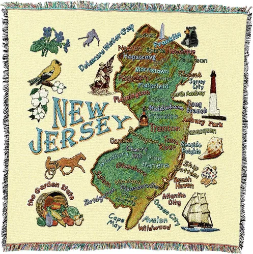 Miniatura 41 de Pure Country Weavers State of Alabama - Manta cuadrada para regalo, manta de tapiz tejida de algodón, fabricada en los Estados Unidos