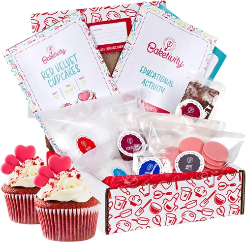 Miniatura 12 de Kit de Hornado de Pop Cakes DIY de Baketivity para Niños - Ingredientes Pre-medidos, Suministros de Decoración Deliciosas paletas de pastel