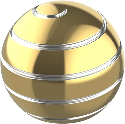 Miniatura 11 de Pelota de Juguete Cinético de Escritorio, Juguetes Giratorios Cinéticos de Escritorio de 1.54'', Juguetes Fidget de Ilusión Óptica para Navidad