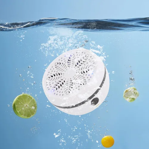 Miniatura 2 de Lavadora de frutas y verduras, dispositivo limpiador portátil de frutas y verduras con 3 engranajes de limpieza, purificador de lavadora de verduras