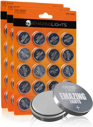 Miniatura 10 de EmazingLights Baterías CR1616 de 3 voltios, batería de botón de litio de 3 V (20 unidades)