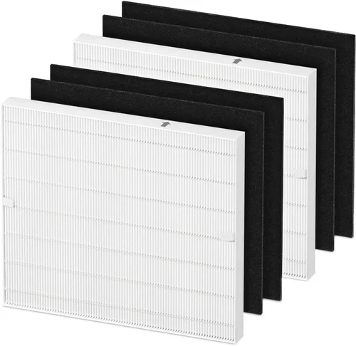 Fil-fresh Paquete de 2 filtros Airmega AP-1512HH de repuesto para purificador de aire Coway 2 HEPA + 4 filtros de carbono