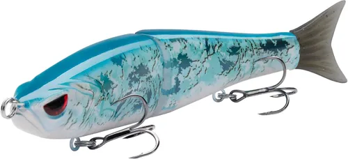 Miniatura 17 de Señuelos Bassdash SwimShad Glide articulados Swimbait Lubina Cachorro Salmón Trucha Almizclado Señuelo de Pesca Bajo Largemouth