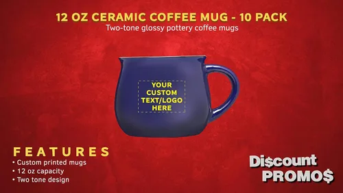 Miniatura 2 de Juego de 10 tazas de café glaseadas personalizadas para fogata, 12 onzas, paquete personalizado a granel, perfectas para café, té, expreso, cacao
