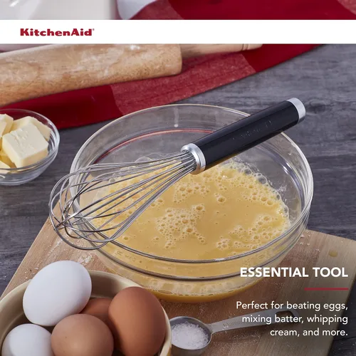 Miniatura 5 de KitchenAid Batidor clásico utilitario, 10.5 pulgadas, color negro