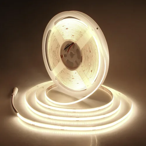 Miniatura 8 de ALITOVE Tira de Luces LED COB de 24V Blanco Luz de Día 32.8ft 6500K Súper Brillante Cortable Tiras de Luces LED 480leds/M CRI90+ Cinta de Luz LED