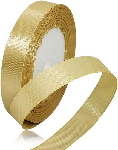 Miniatura 169 de Cinta blanca de 1/8 pulgadas x 100 yardas, cintas de tela de satén blanco para envolver regalos, manualidades, álbumes de recortes, ramos florales