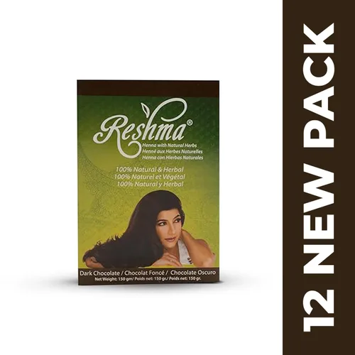 Miniatura 2 de Reshma Beauty Ayurvedic Henna Hair Color Blend – Henna & Indigo with Herbal Extracts – Natural Deep Brown/Dark Chocolate Hair Color for Gray