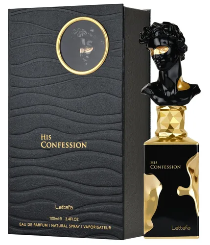 Miniatura 2 de Lattafa His Confession para Hombre Eau de Parfum Spray, 3.4 oz / 100 ml