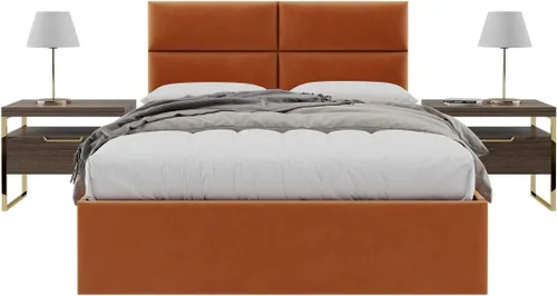 Miniatura 57 de Vänt - Paneles tapizados de cabecera para montar en la pared, diseño Isabelle, 60 x 23 pulgadas, configuración de 4 paneles individuales, Cuero
