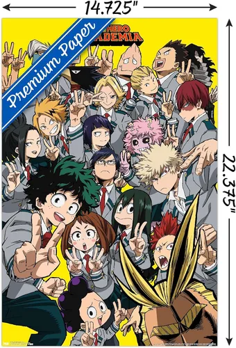 Miniatura 3 de Trends International Hero Academia-Selfie - Póster de pared