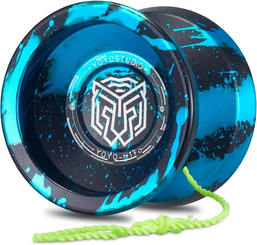 Miniatura 9 de YOYOSTUDIO Yoyo Profesional Responsivo Yoyo H17, Yoyos de Metal de Doble Propósito para Niños Principiantes, Rodamiento Yo Yo No Responsivo