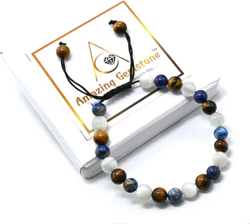 Miniatura 59 de Pulsera del zodiaco de cristales curativos