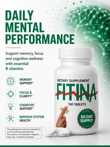 Miniatura 2 de Aumento de la memoria, ayuda cognitiva, salud cerebral (100 tabletas/paquete de 1)