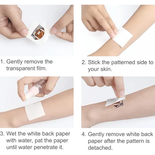 Miniatura 5 de 100 hojas de tatuajes temporales para mujeres y niños, flores, luna, escorpión, pluma, tigre, cicatriz de tatuajes para adolescentes