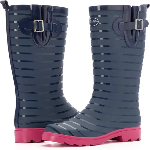 Miniatura 4 de K KomForme Botas de lluvia para mujer impermeables para uso al aire libre con cómoda plantilla