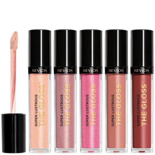 Miniatura 15 de Brillo de labios Revlon súper brillante, 0.13 onzas líquidas. 207 Cielo rosa