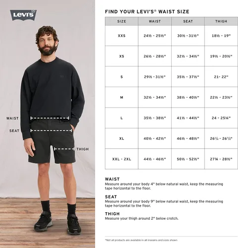 Miniatura 4 de Levi's Pantalones cortos de mezclilla ajustados para hombre