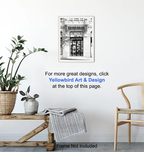 Miniatura 6 de Foto de Designer Store - Decoración de pared glamorosa - Póster de arte único para el hogar de diseño para apartamento, sala de estar, dormitorio